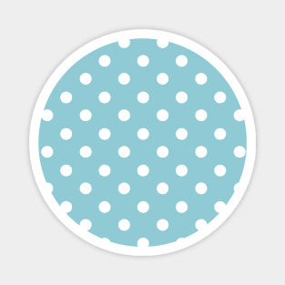 Baby Blue Polka Dot Magnet